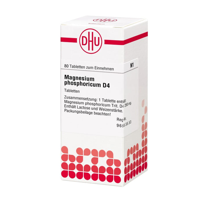 DHU Magnesium phosphoricum D4 Tabletten, 80 St. Tabletten