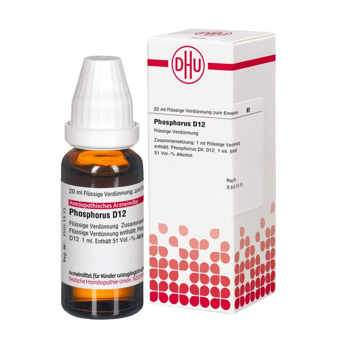 DHU Phosphorus D12 Dilution, 20 ml Lösung