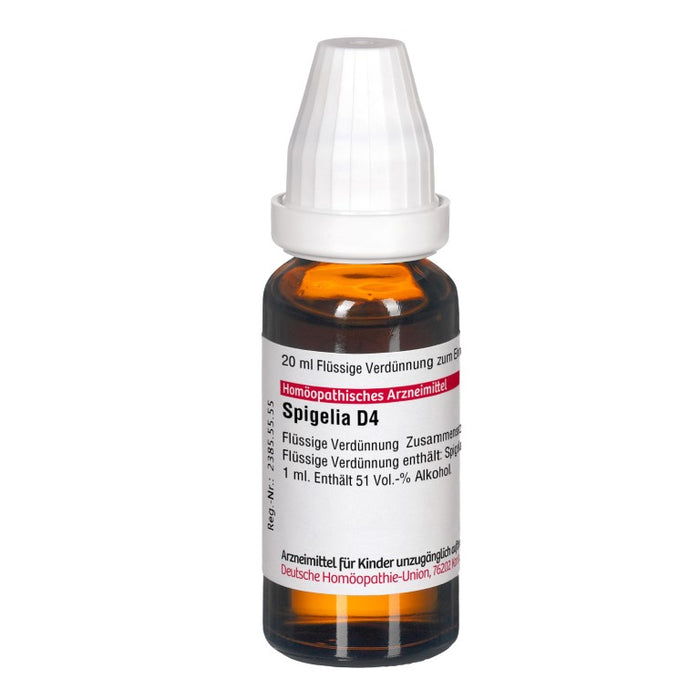 DHU Spigelia D4 Dilution, 20 ml Lösung