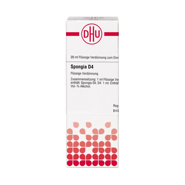 DHU Spongia D4 Dilution, 20 ml Lösung