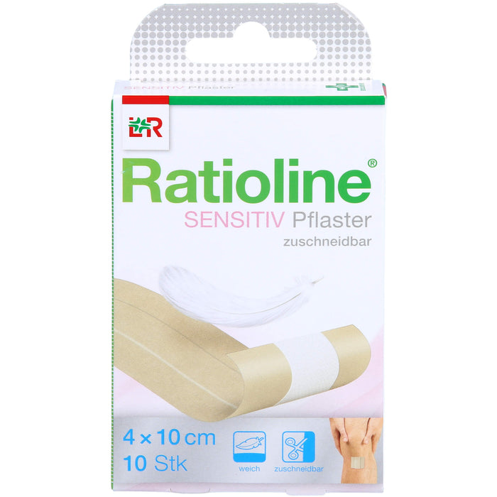 Ratioline Wundschnellverband 4 cm x 1 m, 1 pcs. Patch