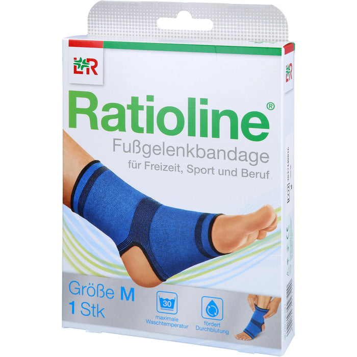 Ratioline active Fussgelenkbandage, 1 St BAN