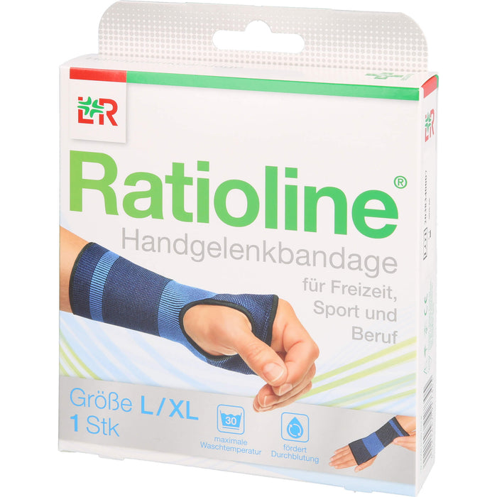 Ratioline Handgelenkbandage L/XL, 1 St. Bandage