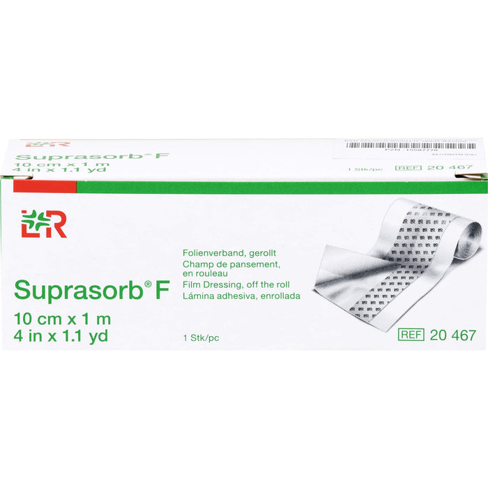 Suprasorb F 10 cm x 1 m Folienverband gerollt, 1 pc Paquet