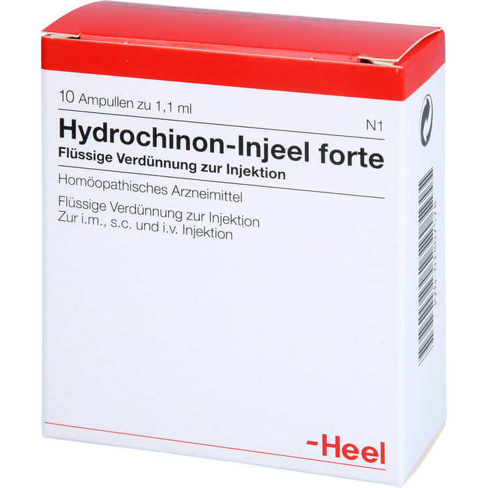 Hydrochinon Injeel forte Amp., 10 St AMP