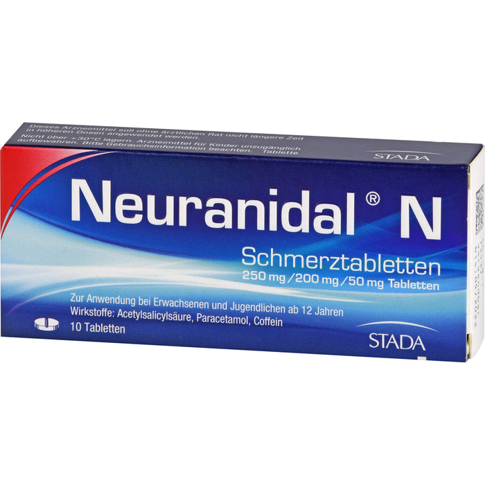 Neuranidal N Schmerztabletten, 10 pcs. Tablets