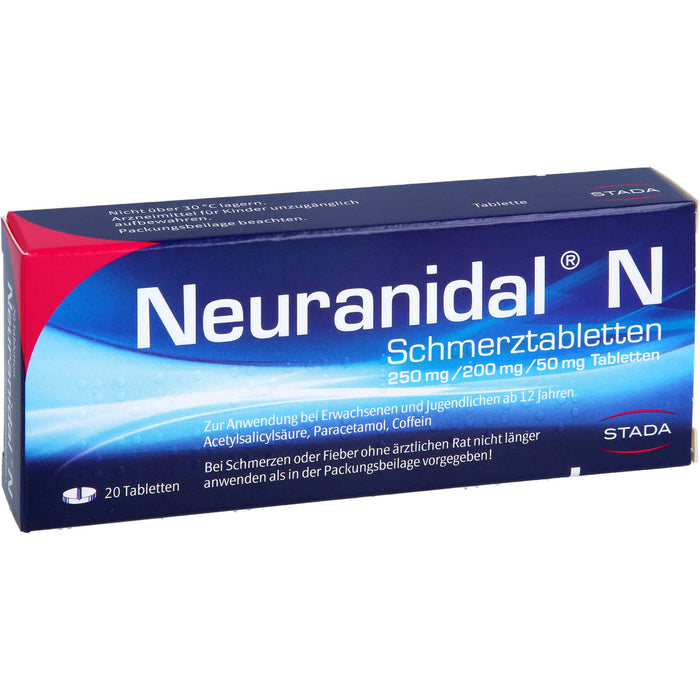 Neuranidal N Schmerztabletten, 20 pc Tablettes