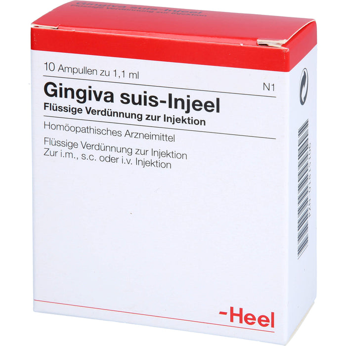 Gingiva suis-Injeel Ampullen, 10 pcs. Ampoules