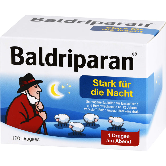 Baldriparan Stark für die Nacht Dragees, 120 St. Tabletten