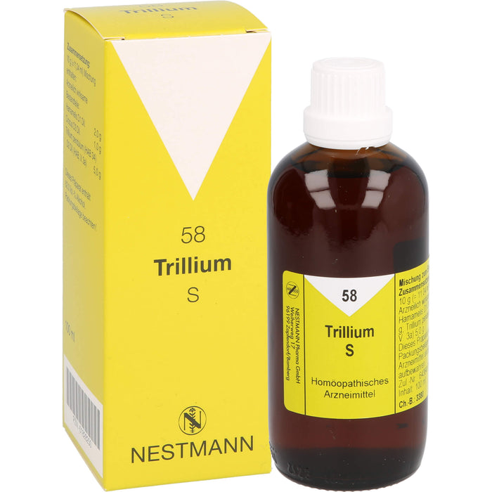 Trillium S Nr. 58 Tropfen, 100 ml TRO