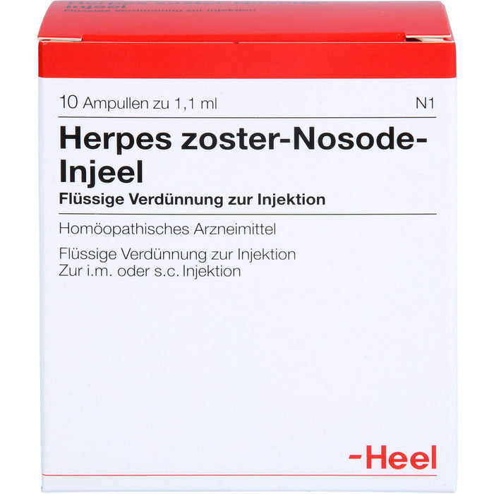 Herpes zoster-Nosode-Injeel Inj.-Lsg., 10 St. Ampullen