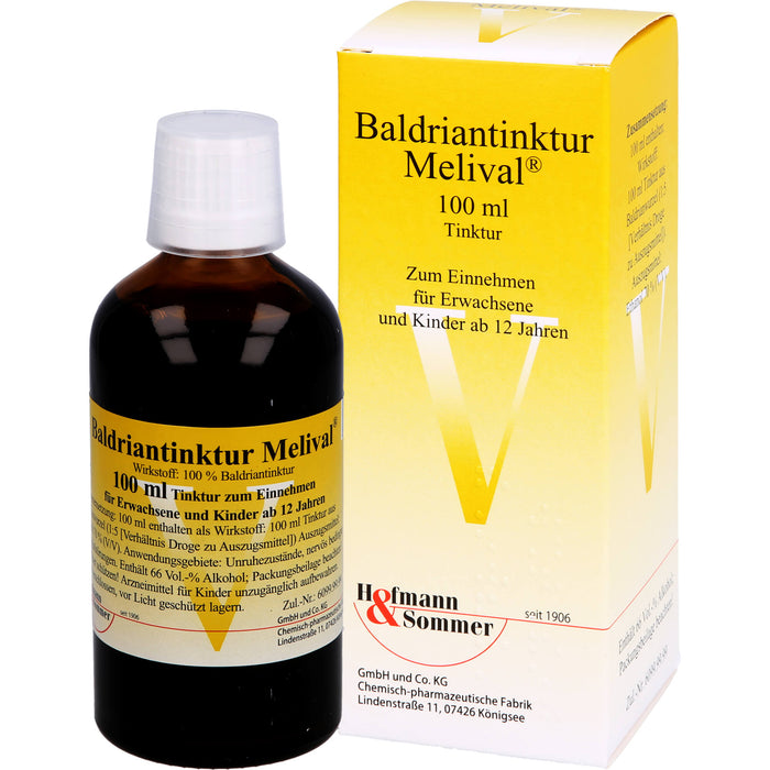 Baldriantinktur Melival, 100 ml Lösung