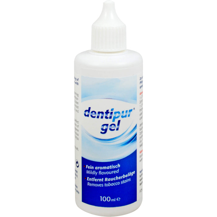 dentipur Gel entfernt Raucherbeläge, 100 ml Gel