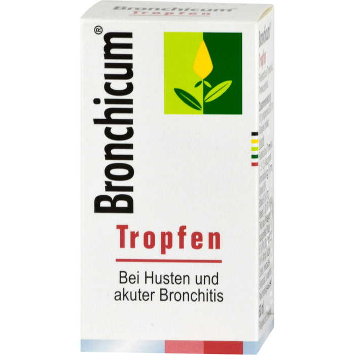 Bronchicum Tropfen bei Husten und akuter Bronchitis, 50 ml Lösung