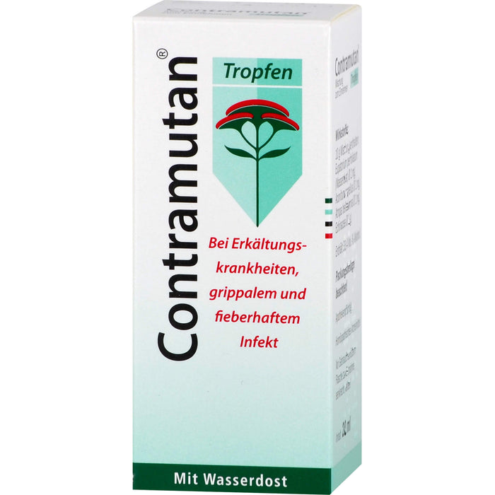 Contramutan Tropfen bei Erkältungskrankheiten, 20 ml Mischung