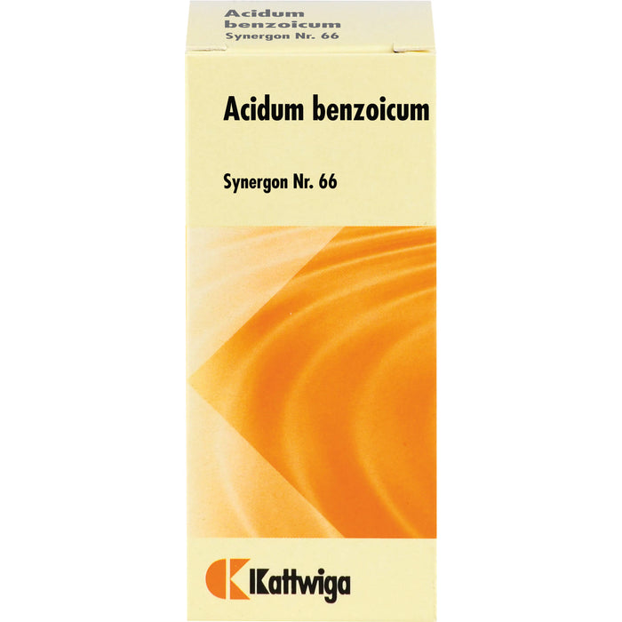 Synergon Komplex 66 Acidum benzoicum Tropf., 50 ml TRO