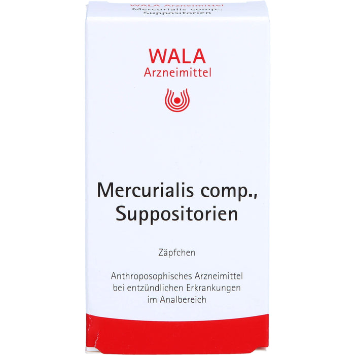 WALA Mercurialis comp. Zäpfchen, 10 pc Suppositoires