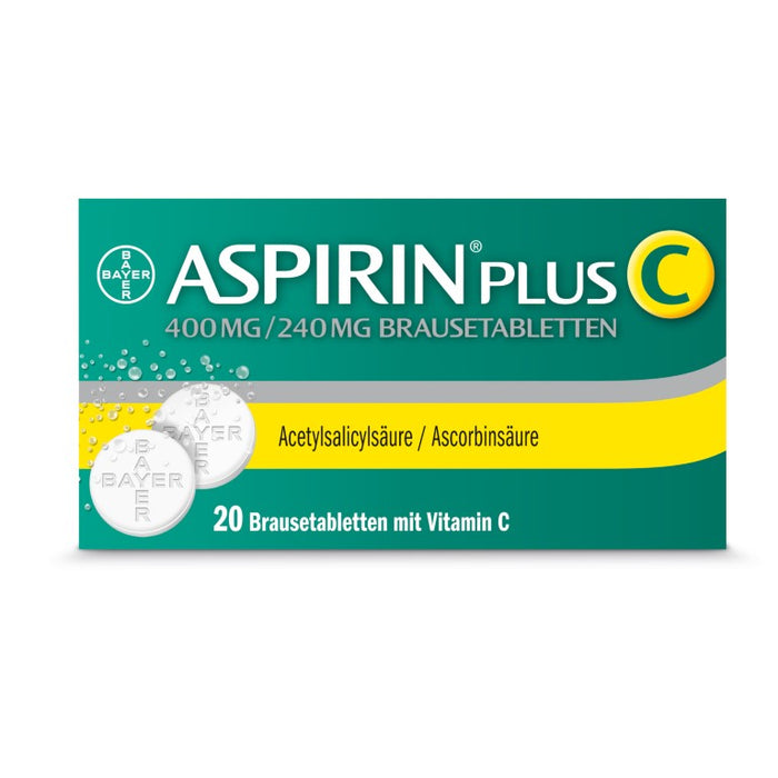 ASPIRIN plus C Brausetabletten, 20 pc Tablettes