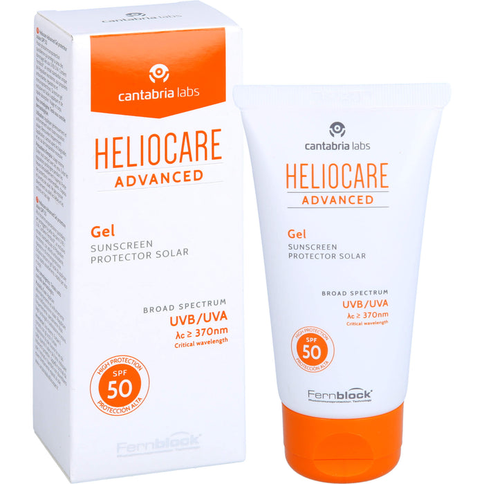 HELIOCARE Advanced Gel SPF 50 Sonnenschutz, 50 ml Gel