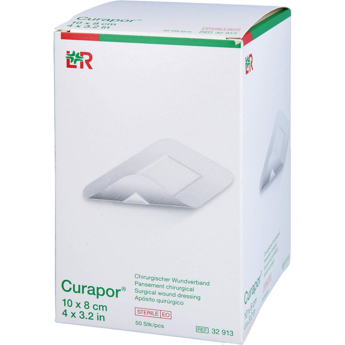 Curapor Wundverband steril 10x8cm, 50 St PFL