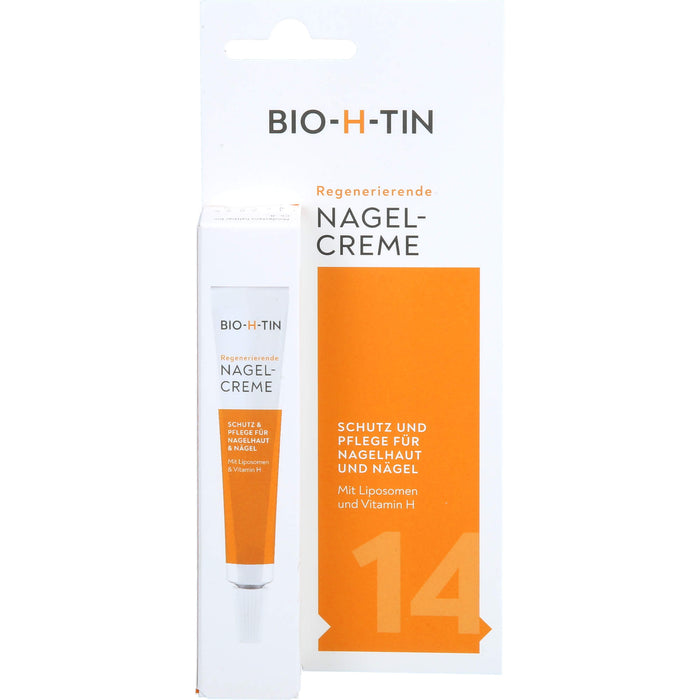 BIO-H-TIN Regenerierende Nagelcreme, 8 ml Creme