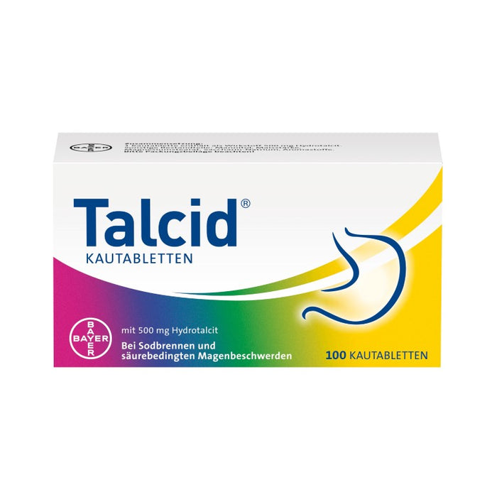 Talcid Kautabletten, 100 St. Tabletten