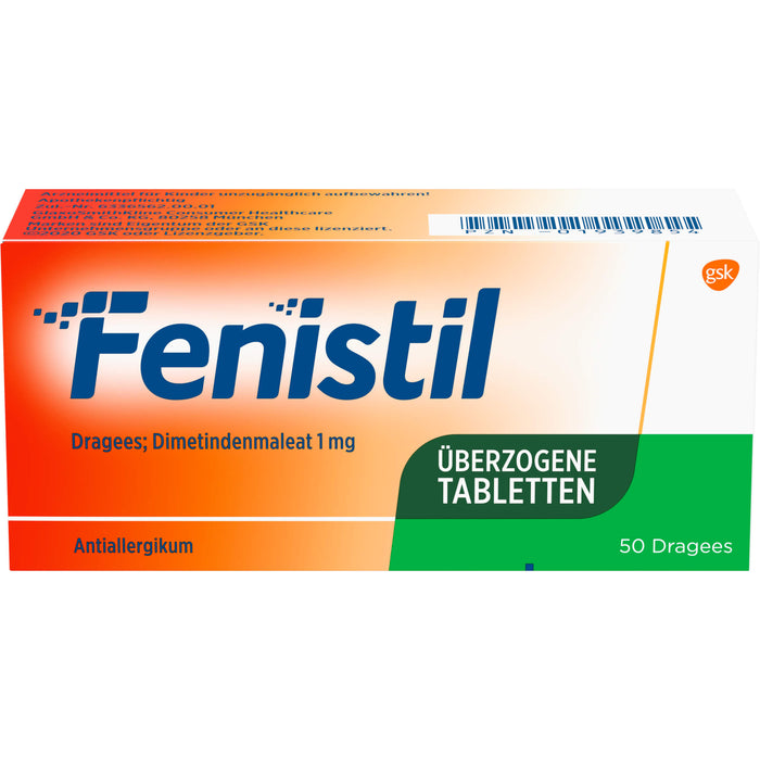 Fenistil Tabletten, 50 pc Tablettes