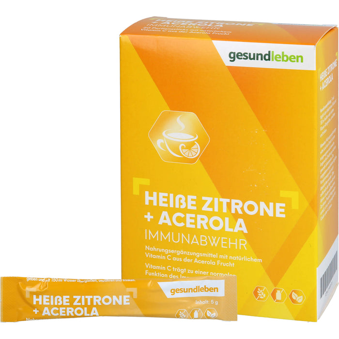 gesund leben Heiße Zitrone + Acerola, 20 St PUL