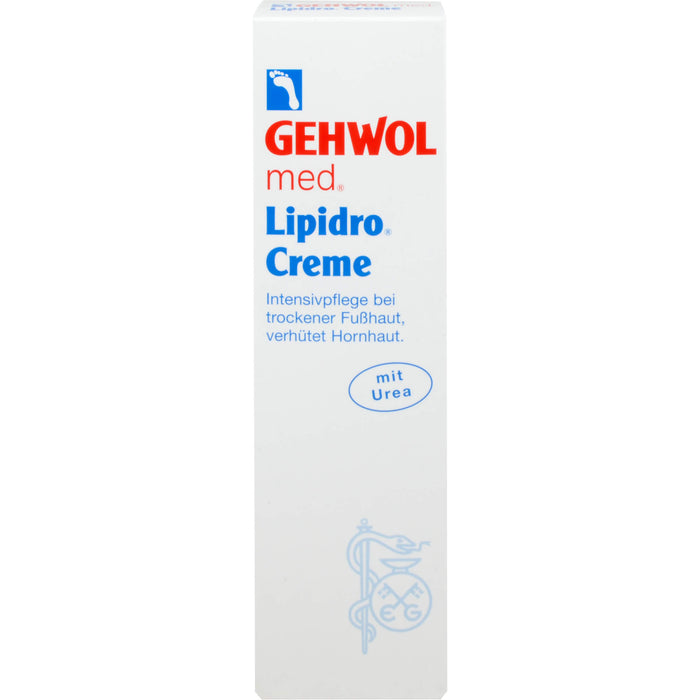 GEHWOL med Lipidro-Creme für die natürliche Hydro-Lipid-Balance der Fußhaut, 125 ml Cream