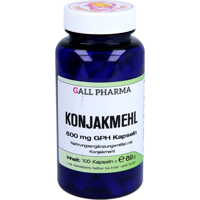 GALL PHARMA Konkakmehl 600 mg GPH Kapseln, 100 pcs. Capsules