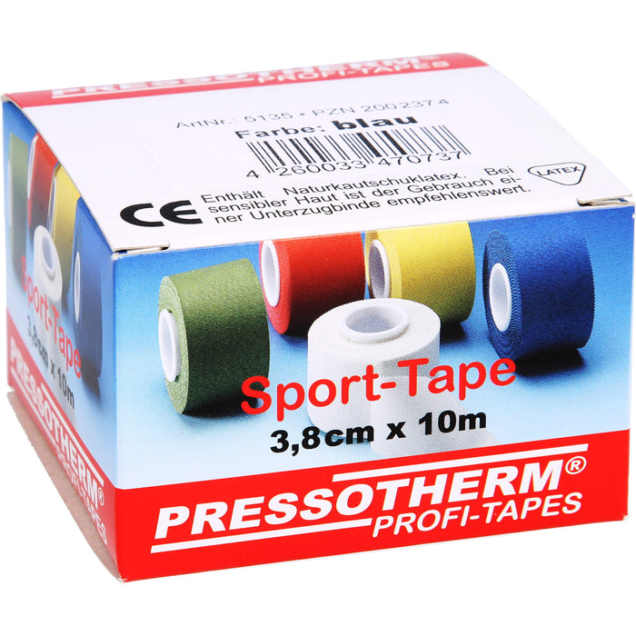 Pressotherm Sport-Tape blau 3,8cmx10m, 1 St VER