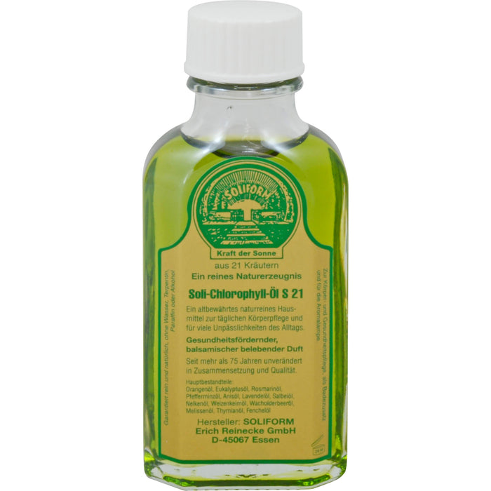 SOLIFORM Soli-Chlorophyll-Öl S 21, 100 ml Huile