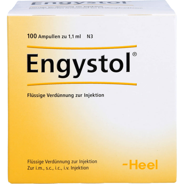 Engystol flüssige Verdünnung, 100 pc Ampoules