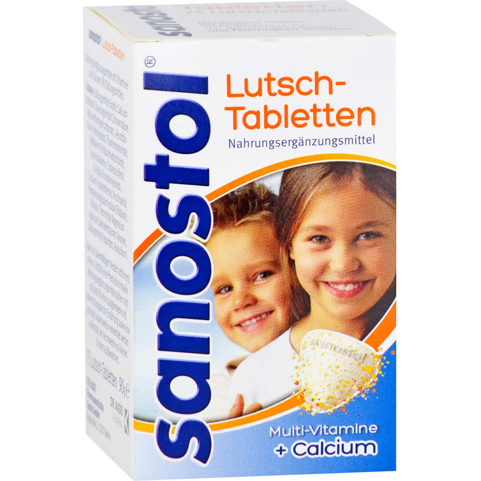 Sanostol Lutsch-Tabletten, 75 St. Tabletten