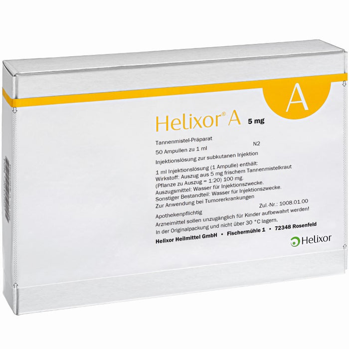 Helixor A 5 mg, 50 pcs. Ampoules