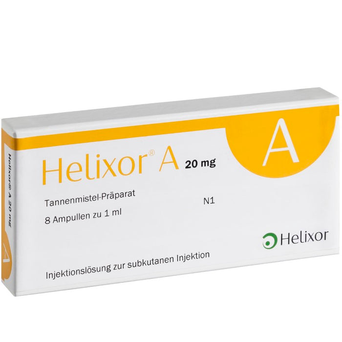 Helixor A 20 mg, 8 pc Ampoules