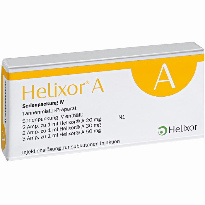 Helixor A Serienpackung IV, 7 pc Ampoules