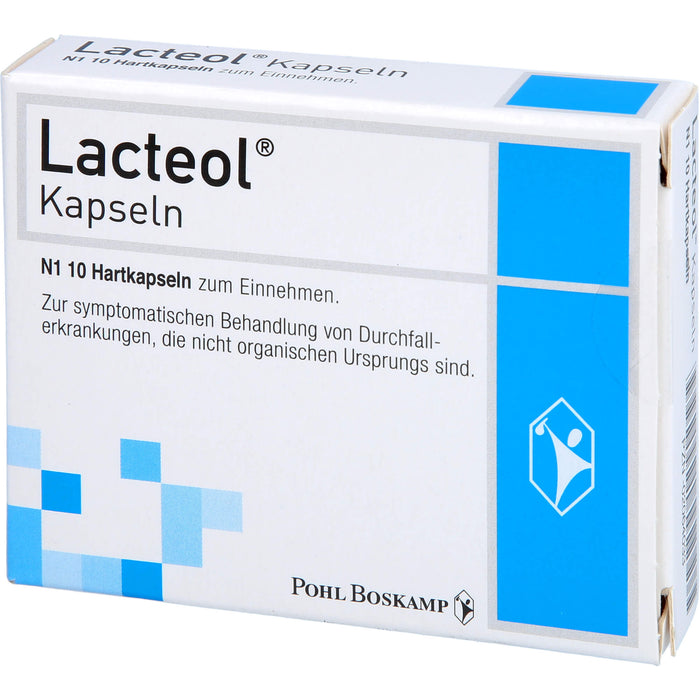 Lacteol 340 mg Hartkapseln bei Durchfall, 10 St. Kapseln