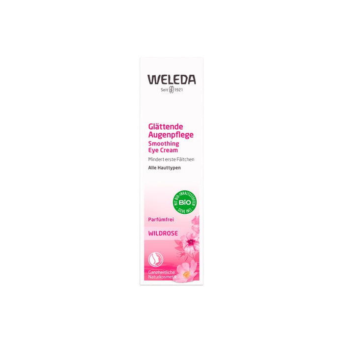 WELEDA Wildrose glättende Augenpflege Creme, 10 ml Crème