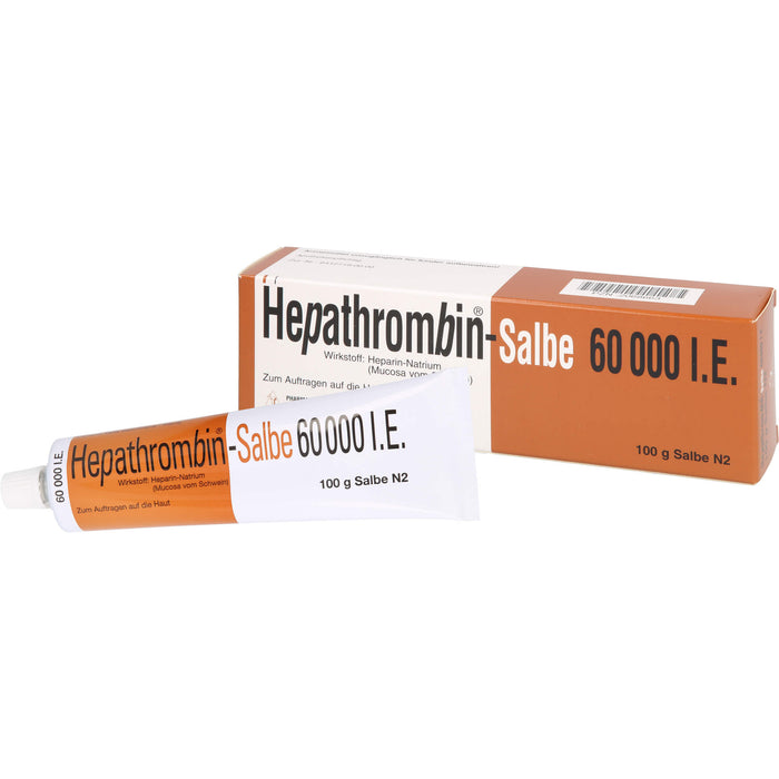 Teofarma Hepathrombin-Salbe 60 000 I.E., 100 g Onguent