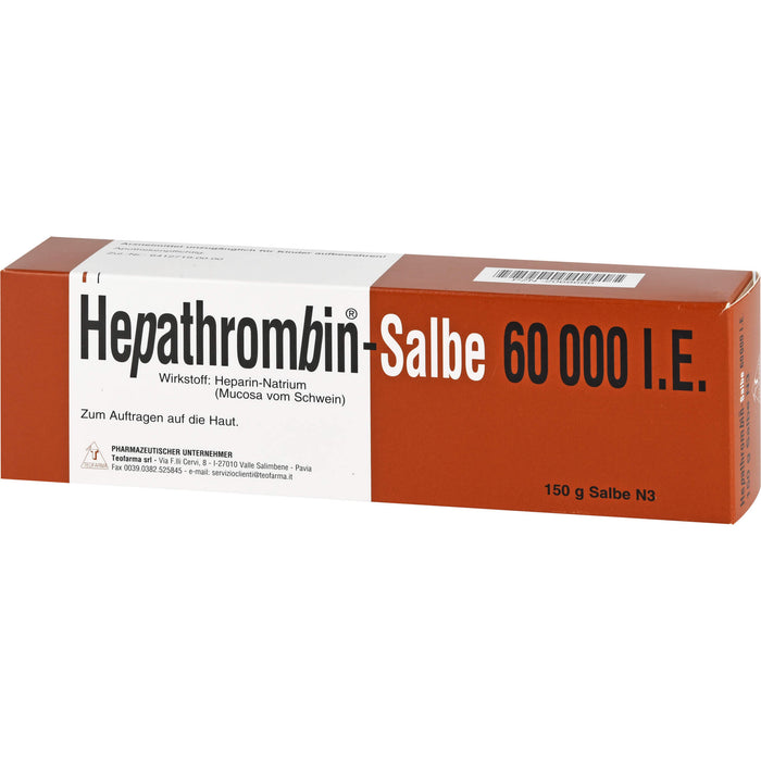 Hepathrombin Salbe 60 000 I.E., 150 g Onguent