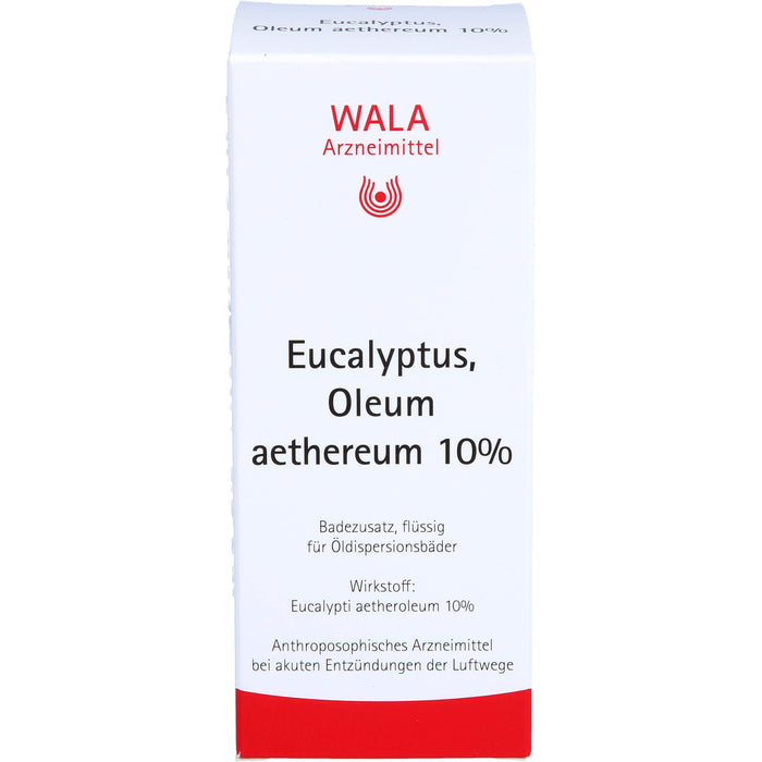 WALA Eucalyptus Oleum aethereum 10% Badezusatz, 100 ml Huile