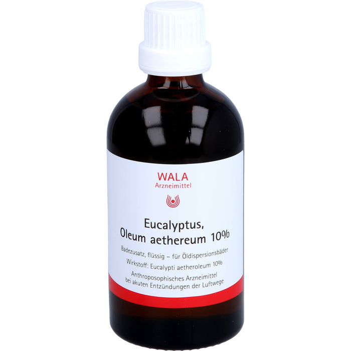 WALA Eucalyptus Oleum aethereum 10% Badezusatz, 100 ml Oil