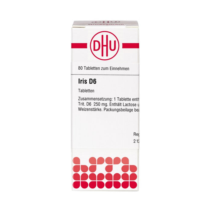 DHU Iris D6 Tabletten, 80 St. Tabletten