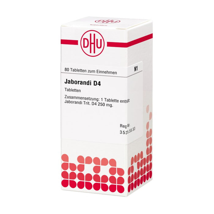 Jaborandi D4 DHU Tabletten, 80 St. Tabletten