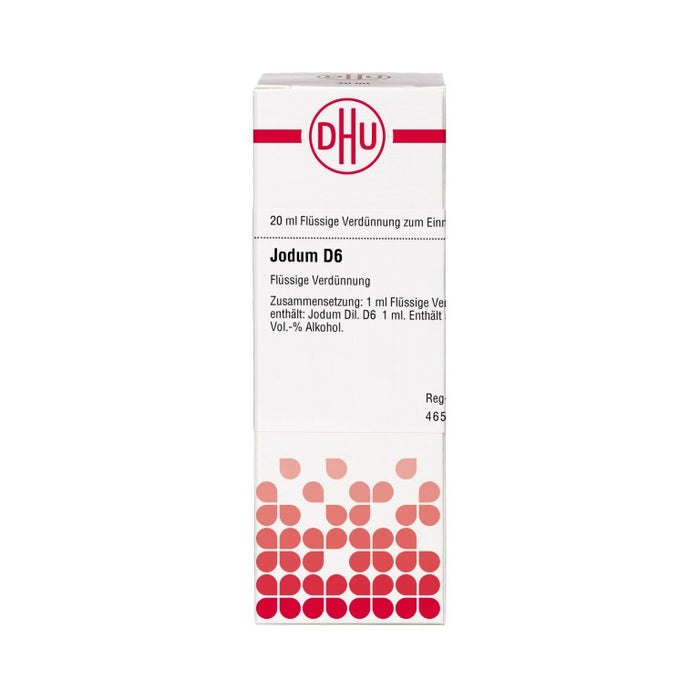 DHU Jodum D6 Dilution, 20 ml Lösung