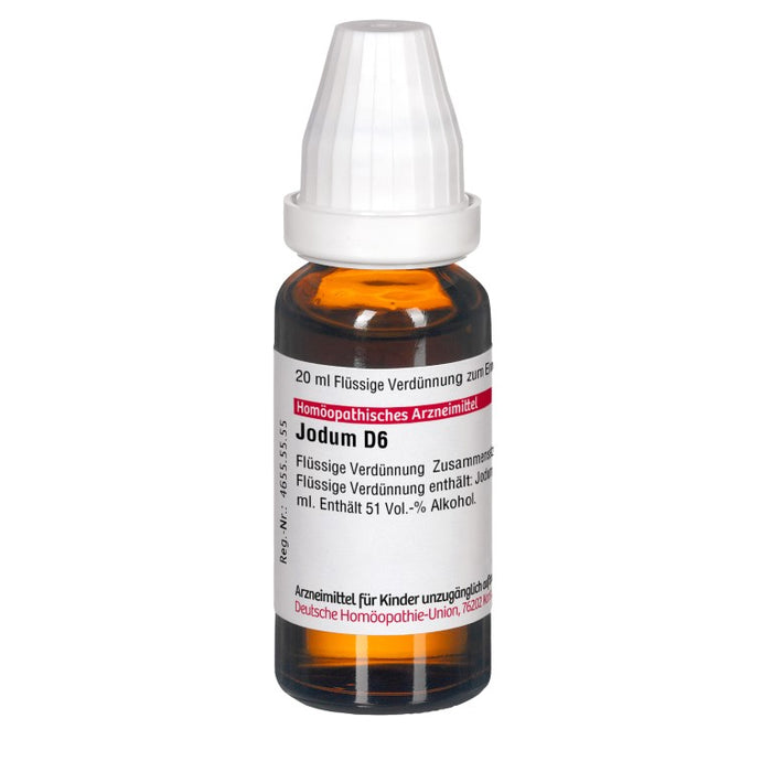 DHU Jodum D6 Dilution, 20 ml Lösung