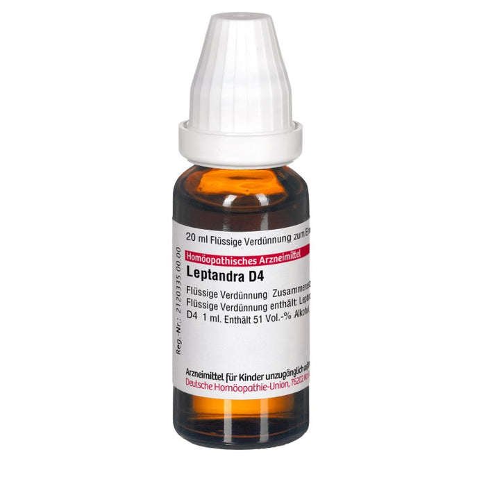 DHU Leptandra D4 Dilution, 20 ml Lösung