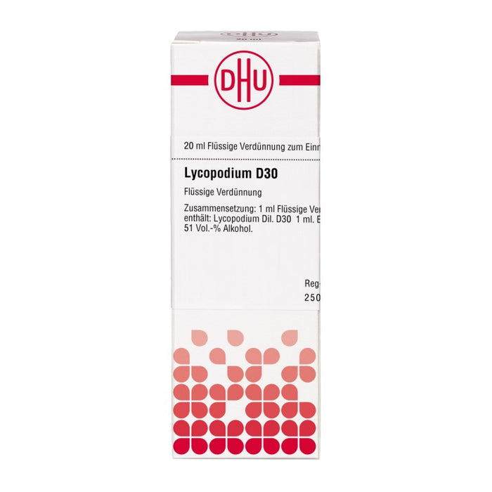 DHU Lycopodium D30 Dilution, 20 ml Lösung