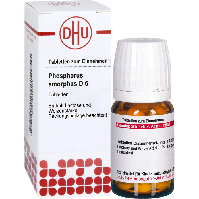 Phosphorus amorphus D6 DHU Tabletten, 80 St. Tabletten